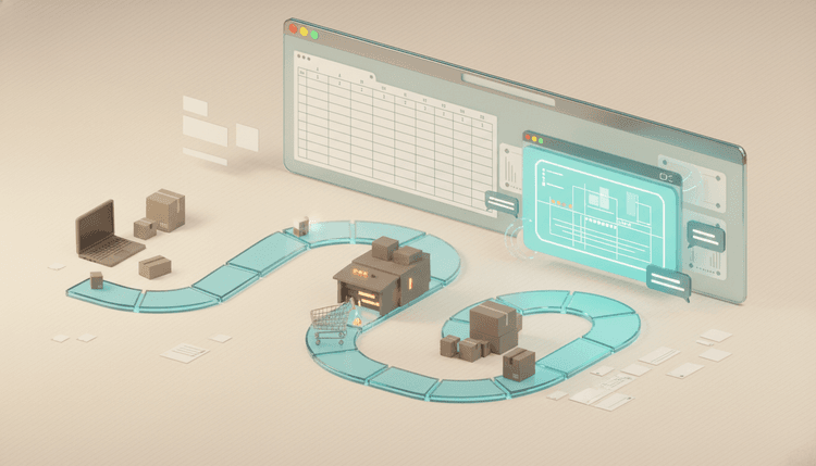 Social Commerce field note illustration for I Came from Entertainment. Here's Why I Went All In on Social Commerce..