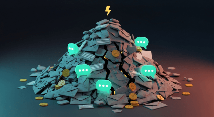 Social Commerce field note illustration for The $50 Billion DM Problem Nobody is Talking About.