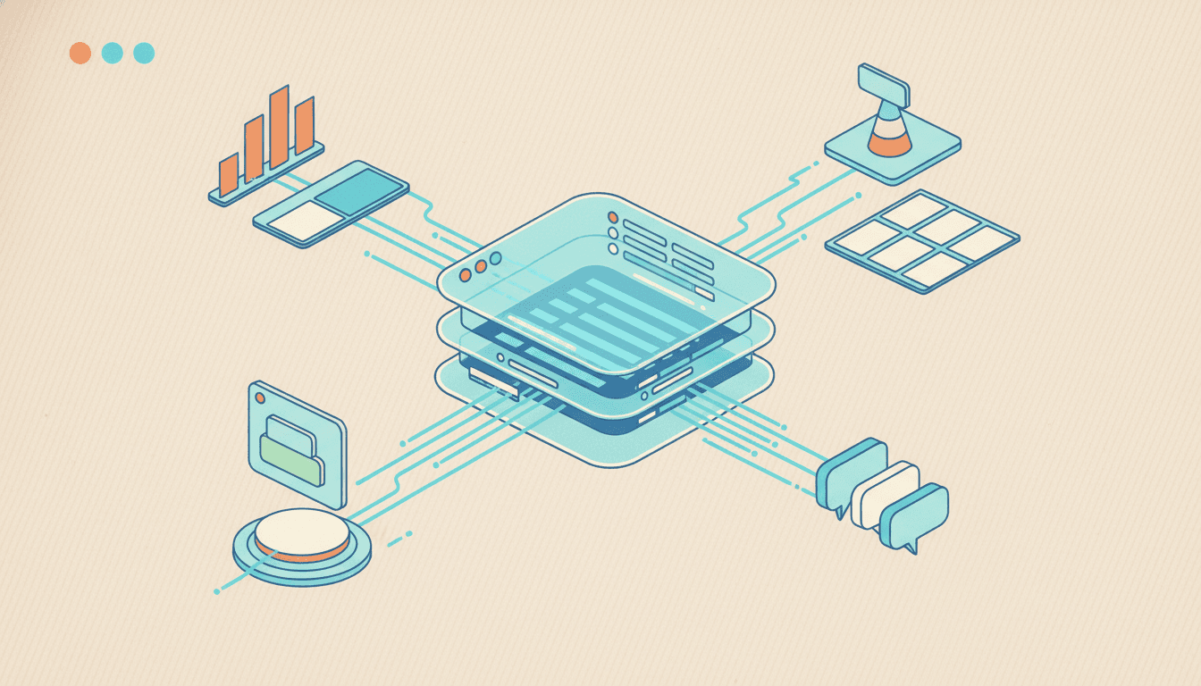 Social Commerce field note illustration for The Convergence Is Happening.