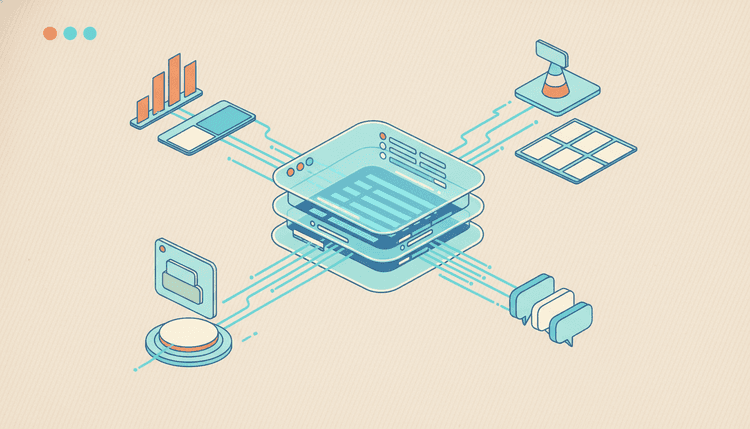 Social Commerce field note illustration for The Convergence Is Happening.