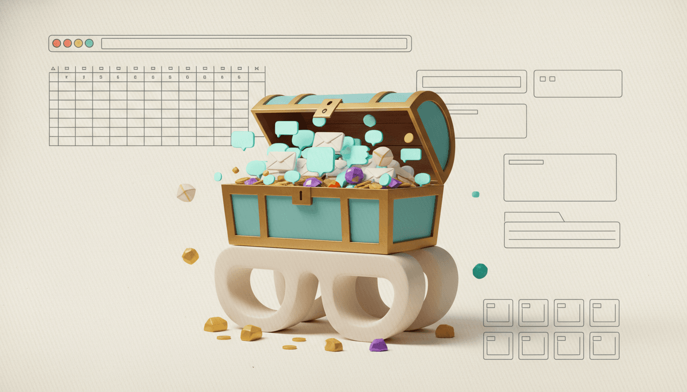 DMs field note illustration for Why Every Brand's DMs Are a Goldmine They're Ignoring.