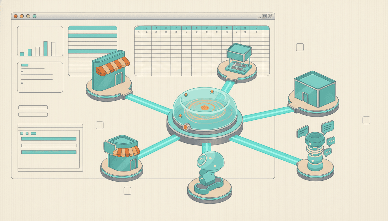 Social Commerce field note illustration for The Market Is Moving from Influencer Posts to Creator-Led Distribution.