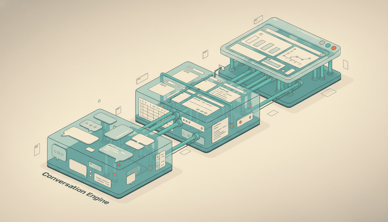 Product field note illustration for Building the Infrastructure for Social Selling.