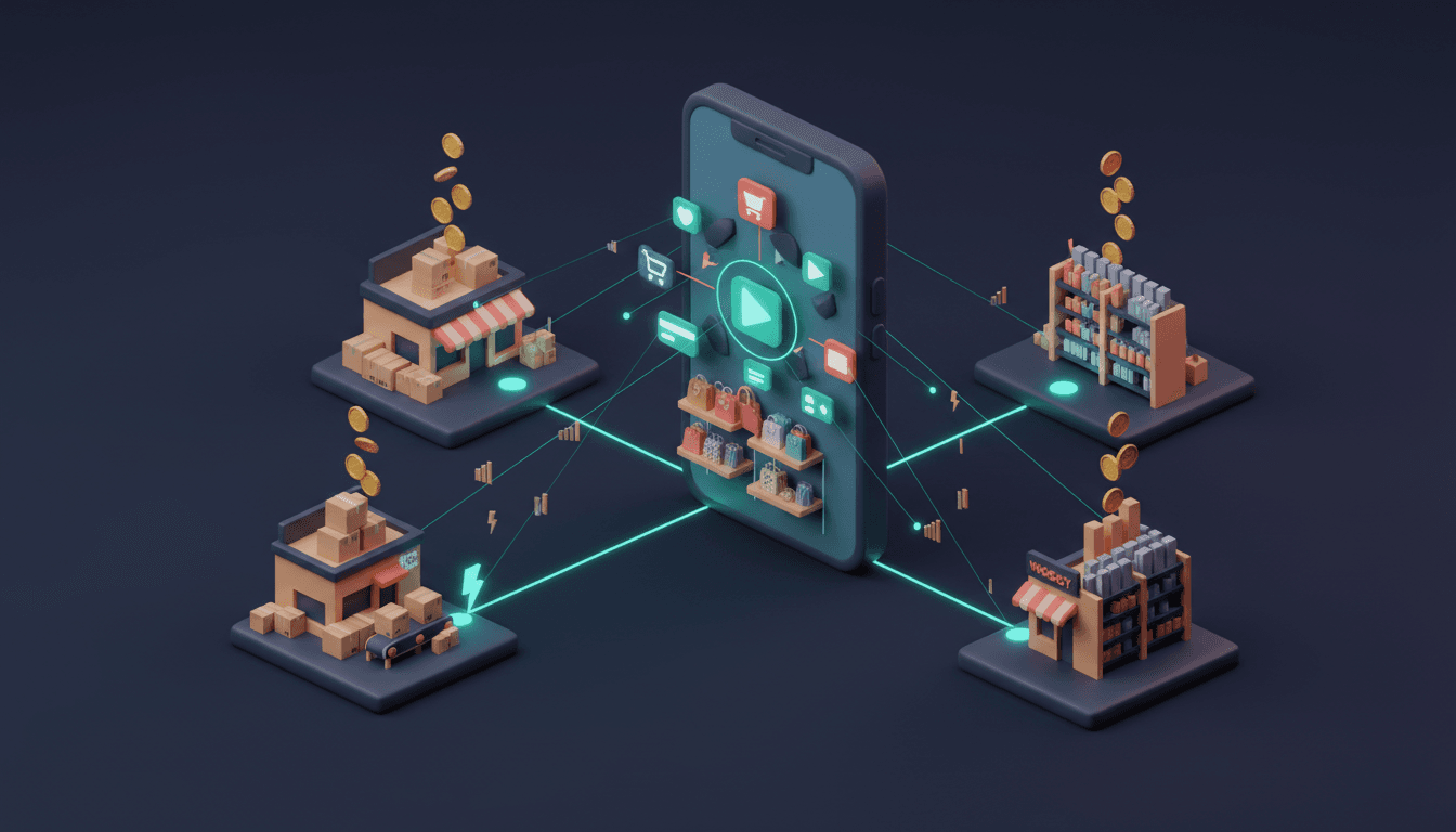 Social Commerce field note illustration for The TikTok Halo Effect Is Real, and Most Brands Aren't Maximizing It.
